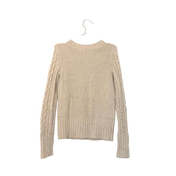 St. John's Bay Womens Crew Neck Long Sleeve Cable Knit Pullover Sweater - Picture 5 of 7